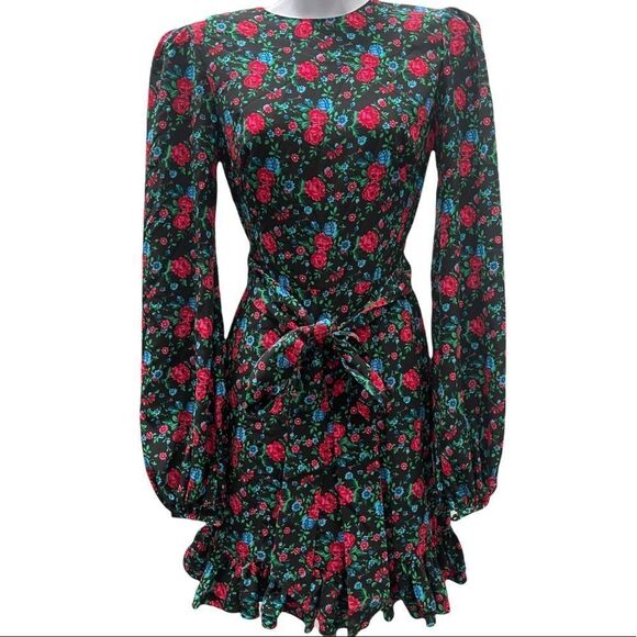 Vampire’s Wife Dresses & Skirts - Vampire’s Wife Gypsy Floral Mini Dress Size 2 New